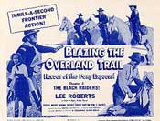 Blazing the Overland Trail - 1956
